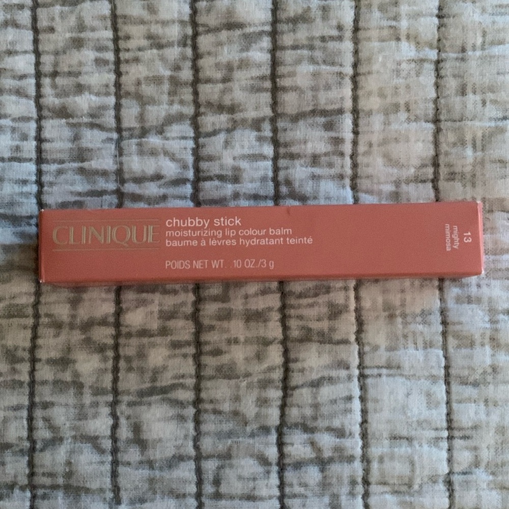 Clinique chubby stick moisturizing lip color/ colour balm